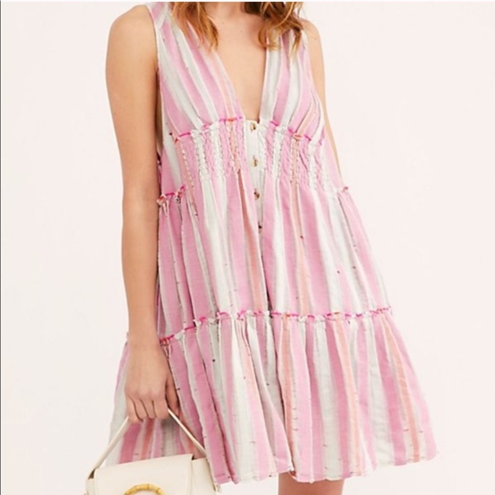 NWT Free People Do It Again Mini Dress - Picture 5 of 6